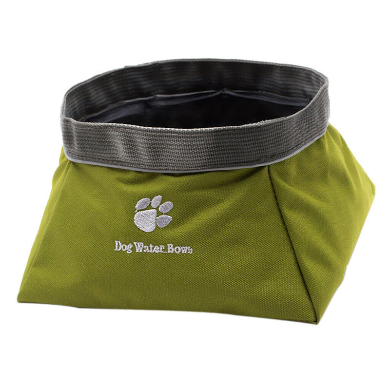 2Pcs Collapsible Pet Dog Travel Bowls, Portable Travel Bowl Feeder