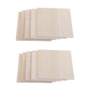 20x Plain Balsa Wooden Board for DIY Crafts Boat Repairing Woodworking