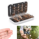 32pcs/Box Wet Flies Fly Fishing flies Kit Bass Sinking Assortment with Fly BoJ&M