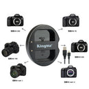 For Canon 5D2 5D3 5D4 70D 60D 80D 7D 5DR 5DS LP-E6 Dual Channel Battery Charger