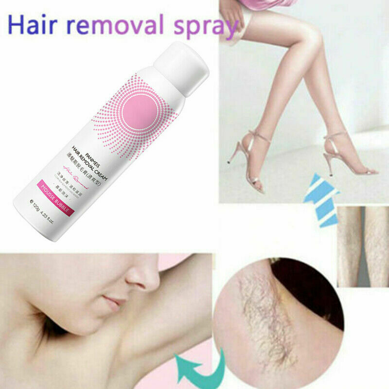 Natural & Painless Hair Remover Mousse Spray I1N3