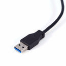 USB 3.0 to SATA 22 Pin Cable 2.5" Hard Disk Driver Cable SSD Adapter Cord