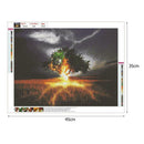 5D DIY Full Drill Diamond Painting Tree Cross Stitch Embroidery Mosaic Kit