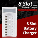 808U Multi-function 8 Slots Nickel Hydrogen Battery Charger for AA AAA Battery