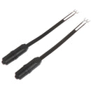 2PCS UHF VHF TV Coax Indoor Matching Transformer 300-75 Ohm JR