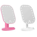 Touch Dimmer Led Mirror Press Screen Makeup Mirror Luxury Mirror with 20 Le V1Q4