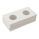 100PCS Cardboard Coin Holder Mylar Flips for Collector Perfect Gift 17.5/20.5mm