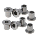 8 Pieces RC Metal Upgrade Flange Bushing for 1/14 WLTOYS 144001 RC Car Parts