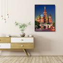 Painting By Numbers Kit DIY Castle Building Canvas Oil Art Picture Craft