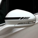 Long Stripe Car Styling Stickers Side Skirt Wing Door Mirror Decorative Decals