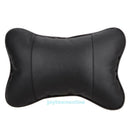Car Auto Travel Headrest Pad Leather Seat Head Neck Rest Support Cushion Pillow