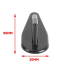 Universal ABS Car  Air Vortex Generators Diffuser Fins for Trunk Spoiler Wing