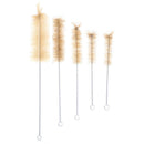5PCS Test tube brush 5/10 25/50/100ml lab brush clean stainless tube housew BX
