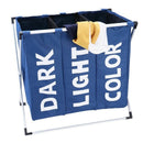 Laundry Basket Collapsible Laundry Basket Storage Bag Dark Blue Oxford Hamp