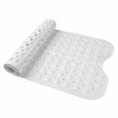 Bath Mat 100 x 40cm with Cupping Massage Bath Mat white anti-slip Material  I1C3