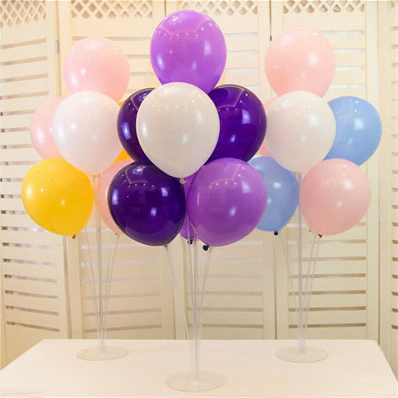 1 Set Sucking Plastic Balloon Column Base For Wedding Birthday Party Deco3C