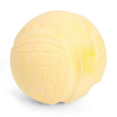 Candy Color Ball Shaped Dog Chew Bite Toys TPR Foam Pet Molar Toys (Yellow) A