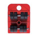 2pcs Furniture Move Tool Transport Heavy Shifter Moving Wheel Slider