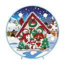DIY Diamond Painting LED Lamp Partial Drill Special Shape Christmas Decor