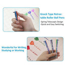 Multicolor Pen - 30 Pack 0.5Mm 6-In-1 Retractable Ballpoint Pens for Office