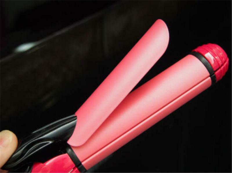 Professional 2 in 1 - Curler & Straightener Hot Hair Iron Curling Ceramic Wav 3C