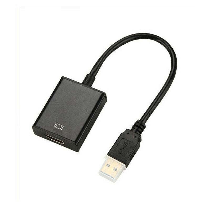 1080P USB 3.0 To HDMI Audio Video Adaptor Converter Cable For PC Windows 7/8/10