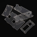 Transparent Clear Case Enclosure Box+Cooling Fan Raspberry Pi 2 Mo 3C