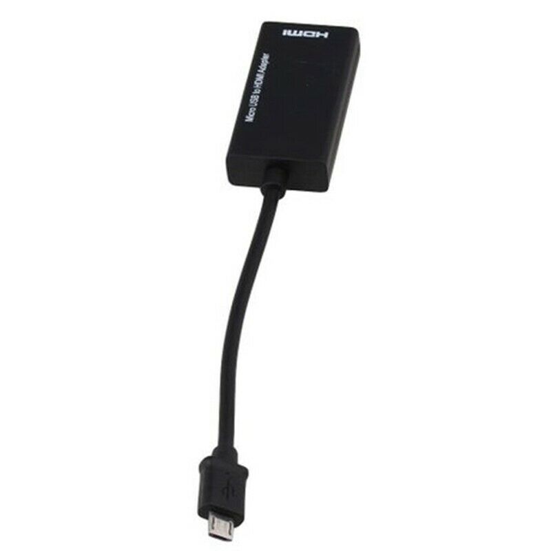 Portable Mobile Phone Micro-Usb To Hdmi Adapter 1080P Mhl Hdtv Cable Audio  S1B1