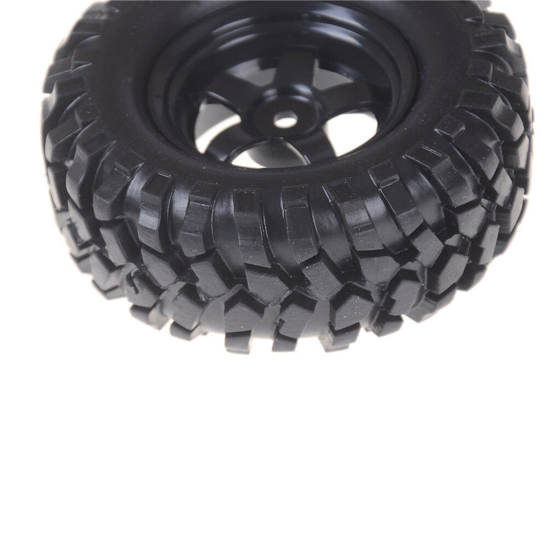2pcs/lot 1.9" Tires 96mm Wheel 12mm Hex Hub For RC 1:10 Rock Climbing Crawler3CT