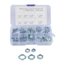 40PCS 5-15mm Double Ear Stepless Hose Clamps , Stainless Steel Wire Tube Pipe
