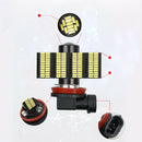 H11 H8 LED Fog Light Conversion Kit Bulbs High Power 6000K 53W Headlight Top x2