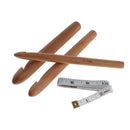 3pcs Wood Chunky Crochet Hook With Measuring Tape15 20 25mm Knitting Needles