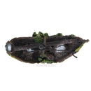 Fish Tank Decoration Cave Decor Sailing Boat Shipwreck Aquarium Sunk Ship Wreck