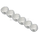 6Pcs Concave Design Guitar Tuners Machine Head Zinc Alloy Buttons Tuning Peg