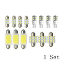 14* White LED Lights Interior Package Kit for T10 & 31mm Map Dome+License Plate