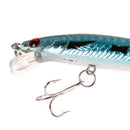 Lot 10pcs Kinds of Fishing Lures Crankbaits Hooks Minnow Baits Tackle