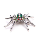 2pcs Rhinestone  Crystal Green