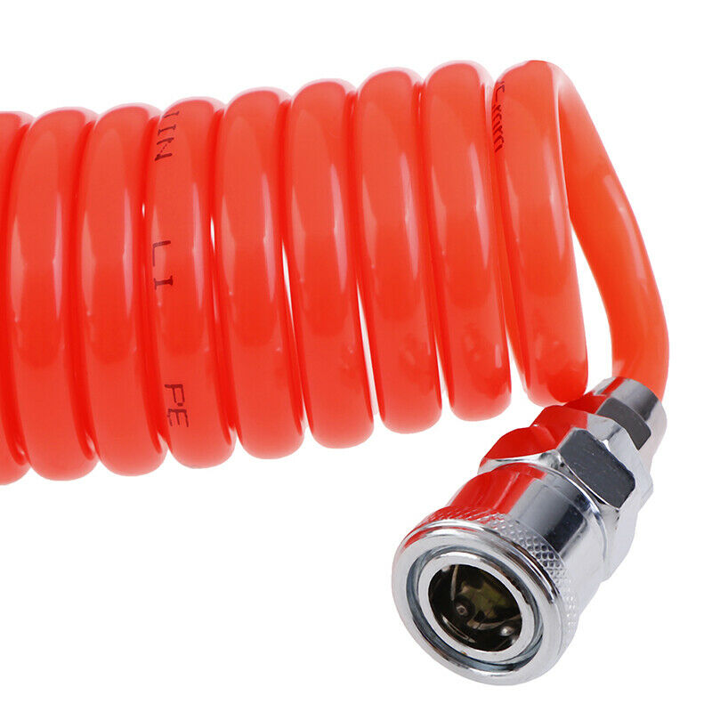 9m Polyurethane PU Air Compressor Hose Tube Pneumatic Hose Spring Air Pipe T Gw