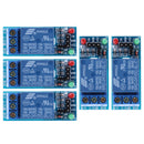 5Pcs 24V 1-Channel Relay Module Optocouple Board Shield for PIC AVR DSP ARM