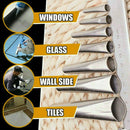 7 Finisher Caulking Nozzle Kitchen Push Rod Stainless Steel Applicator Tool Set