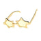 4pcs Five-point Star Sunglasses Eyeglasses Funny Costume Glasses Photo Prop