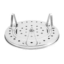 Round Stainless Steel Food Cooking Steamer Rack Cookware 8 Inch Dia