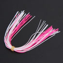 10 Bundles Legs Barred Flake Fly Tying Material Squid Skirts Lure Thread