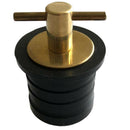 Snap-Tite Boat Bailer Plug, 1-1/4inch Drain Plug, Boat Plumbing Fittings