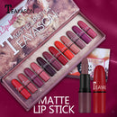 MagiDeal 12pcs Liquid Lipsticks Matte Liquid Lipgloss Waterproof Lip Gloss
