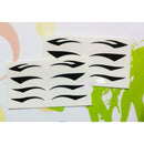 4 Pairs Temporary Rock Eye Tattoo Eyeshadow Stickers Eyeliner Makeup LJ