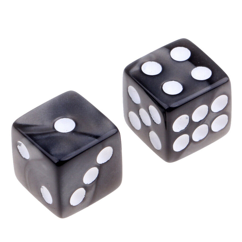50X 12mm 6 Sided D6 Dice Bundle For  Accessory Gray