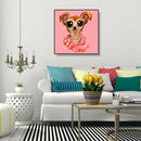 5D DIY Full Drill Diamond Painting Rich Dog Cross Stitch Embroidery Decor A