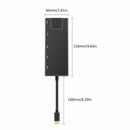 7 In 1 Multifunctional Docking Station Type C To Hdmi+2 Port Usb 3.0 Sd/Tf
