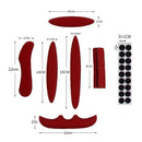 2 Set Anti-Collision Helmet Padding Helmet Sponge Helmet Protective Mat
